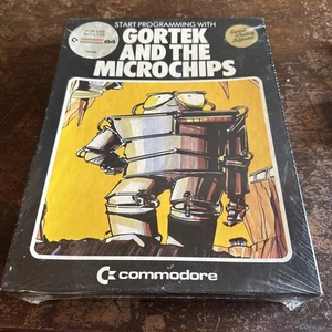 Commodore 64 Boxed Computer Software - Gortek and the Microchips + 3 More - Zdjęcie 1 z 9
