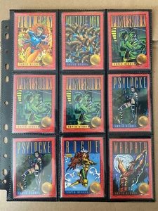 Marvel 1993 Skybox Cards Lot - Marvel MCU X-Men Disney RARE - Picture 1 of 2