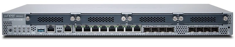 Juniper network SRX340 Firewall 4.7Gbps Secure SD-WAN Advanced Threat Prevention - Image 1 of 1