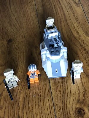 LEGO Star Wars 8083 Rebel Trooper Battle Pack 100% Completo, Sin Instrucciones, Caja Foto 1 de 4