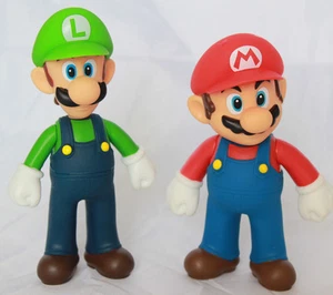 Super Mario Brothers Bros 5" Figura de acción Mario & Luigi Regalo Colección de juguetes - Imagen 1 de 3