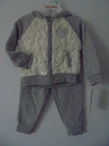 JUICY COUTURE GIRLS  JOG  SET HEATHER GRAY   Sz 18m  NWT - Picture 1 of 5