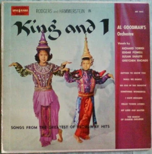 AL GOODMAN & HIS ORCHESTRA KING AND I LP RODGERS AND HAMMERSTEIN MK-3045 - Picture 1 of 3