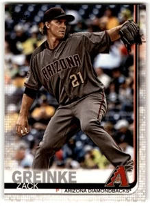 2019 Topps Zack Greinke #661 Arizona Diamondbacks - Picture 1 of 2