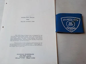 DATAPULSE MODEL P905 PLUG IN OUTPUT UNIT INSTRUCTION MANUAL - Picture 1 of 4