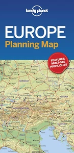 Lonely Planet Europe Planning Map - Picture 1 of 3