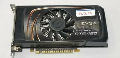 EVGA Nvidia GeForce GTS 450 1GB DDR5 Gaming Video Card dual DVI, HDMI PCI-e #R3D - Image 1 of 4