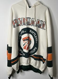 Vintage lata 90. Florida A&M Rattlers Bluza z kapturem All Over Print Męska 2XL Rzadki sweter