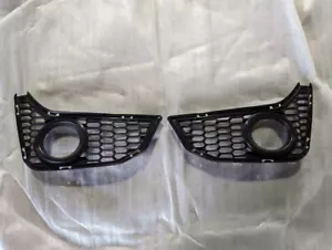 Fit for 12-18 BMW M3 M4 F80 F82 F83 Front Bumper Fog Light Grille Trim w/ Hole - Foto 1 di 6