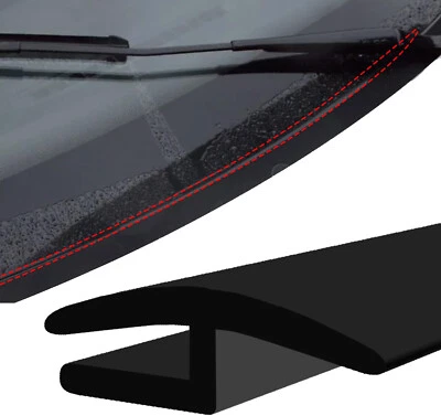 5.9ft For Honda Car SUV H-shaped Front Windshield Panel Seal Strip Moulding Trim - Image 1 of 4