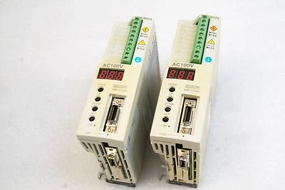 MITSUBISHI AC SERVO DRIVE MR-C10A1 LOT OF 2 TESTED WORKING  FREE SHIP - Image 1 of 3