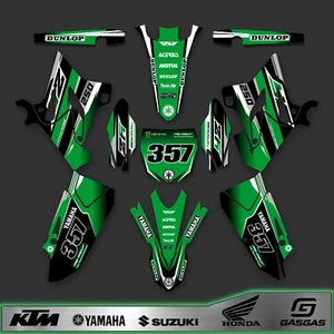 Yamaha YZ 125 250 Graphics Kit 2015-2021 Decals Stickers YZ125 YZ250 Custom MX - Bild 1 von 5