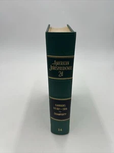 American Jurisprudence 2d State and Federal Vol 14 Carriers To Champert W Sup - Picture 1 of 5
