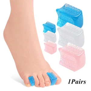 Correttore Alluce Valgo Separatore Punta Diffusore Pollice Cura Piedi Alluce Ortopedico - Foto 1 di 27