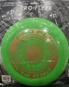 Sun Traders Pro Disc Flyer Frizbee Outdoor Games Golf Green 165 Gram - Picture 1 of 2