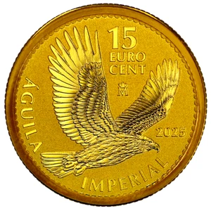 2025 Spanish Imperial Eagle 1/10-Ounce Gold - Raw - FREE SHIPPING!! - Picture 1 of 3