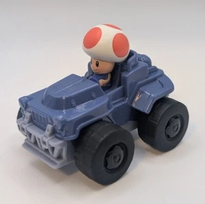 SUPER MARIO BROS MOVIE #2 TOAD KART 2022 MCDONALD'S HAPPY MEAL TOY NINTENDO - Picture 1 of 2