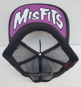 Metal Head Black Death Thrash Farben weiß Misfit Marilyn Trucker verstellbar - Bild 1 von 2