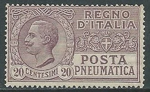 1925 REGNO POSTA PNEUMATICA 20 CENT MNH ** - W274 - Picture 1 of 1