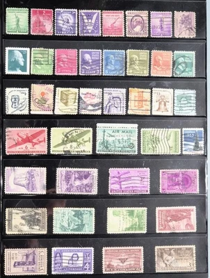 United States Daily Stamp Mix - Aviation Pioneer Airplane Airmail Stamps (E) - Image 1 of 2