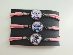 Lilo and Stitch Bracelet set of 3 Lilo and Stitch Jewellery - Picture 1 of 5