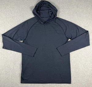 Camisa con Capucha Lululemon Metal Vent Tech Para Hombre Pequeña Azul Fitness Gimnasio Sin Etiqueta - Imagen 1 de 11