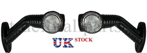 2x 24V LED Trailer End Outline Marker Light Lamp E4 mark Trailer Truck Lorry 205 - Picture 1 of 10