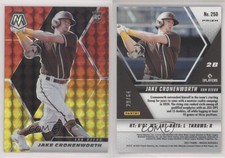 2021 Panini Mosaic Choice Fusion Red & Yellow /64 Jake Cronenworth Rookie RC
