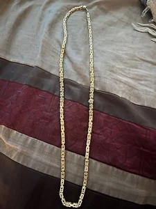10k Yellow Gold byzantine chain - Picture 1 of 6