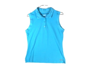 Cabela's UPF 50 Damen M Bluse Pullover Kragen 3 Knöpfe ärmellos Stretch - Bild 1 von 5