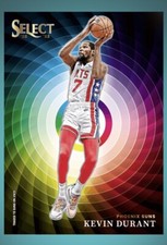 2022 Panini Select Color Wheel SP - KEVIN DURANT   (Panini DUNK Digital card