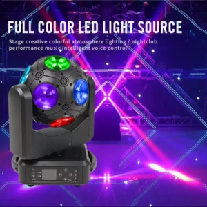 Led Moving Head Beam Light Football Disco Rotate Dj Lighting 12X10w Full Color - Picture 1 of 10