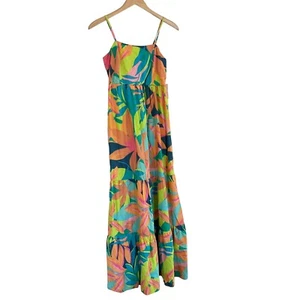 NWT Sincerely Jules Floral Maxi Sun Dress Women’s XS Spaghetti Strap Smocked - Picture 1 of 12