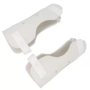 Knee Splint Breathable Knee Immobilizer Compression Sleeve Straight Leg Supp L2S - Picture 1 of 28