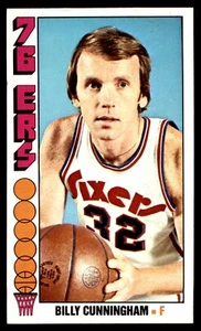 1976 Topps Basketball #93 Billy Cunningham EX/MT *d16 - Picture 1 of 2