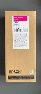 Genuine Epson Ink - T5963 VIVID MAGENTA / STYLUS PRO 7700 7900 (INC VAT) BOXED - Picture 1 of 2
