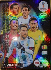 2018 Adrenalyn XL Russia Top Master Invincible Double Trouble Game Changer Icon