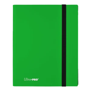 ULTRA PRO ECLIPSE LIME GREEN PRO BINDER FOLDER ALBUM 9 18 POCKET MTG Pokemon - Picture 1 of 3