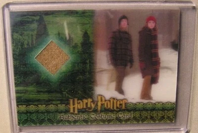 Harry Potter-Emma Watson-Hermione Granger-POA-3D-Screen Used-Relic-Costume Card - Image 1 of 4