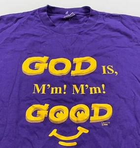 Vintage Jesus God 90s T Shirt Murina XXL Lord’s Gym - Picture 1 of 6
