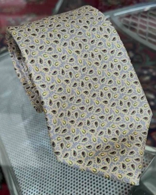 LUIGI BORRELLI NAPOLI CORBATA / CORBATA 62" por 4" LARGA NUEVA SIN ETIQUETAS Foto 1 de 4