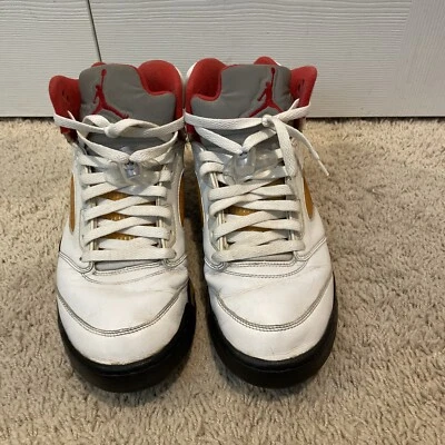 Talla 11.5 - Air Jordan 5 Retro 2000 Rojo Fuego Foto 1 de 4