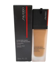 Base auto refrescante Shiseido Synchro Skin sin aceite ~ 410 piedras solares ~ 1 oz - Imagen 1 de 4