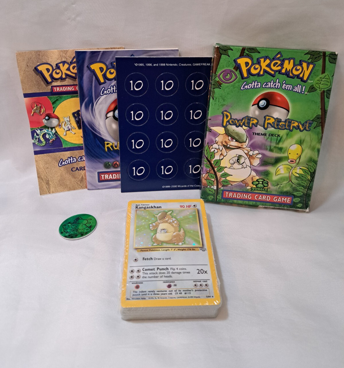 Pokémon TCG Jungle Sealed Collectible Card Game Decks & Kits Pokémon TCG Jungle Sealed Collectible Card Game Decks & Kits