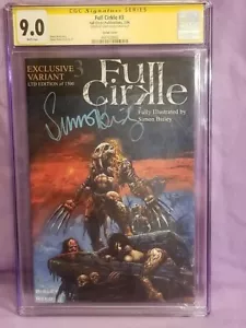 Full Cirkle #3 exklusive Variante LTD EDITION von 1500 SIGNIERT von Simon Bisley CGC - Bild 1 von 3