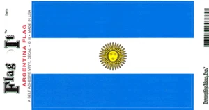 Adesivo bandiera Argentina - Foto 1 di 1