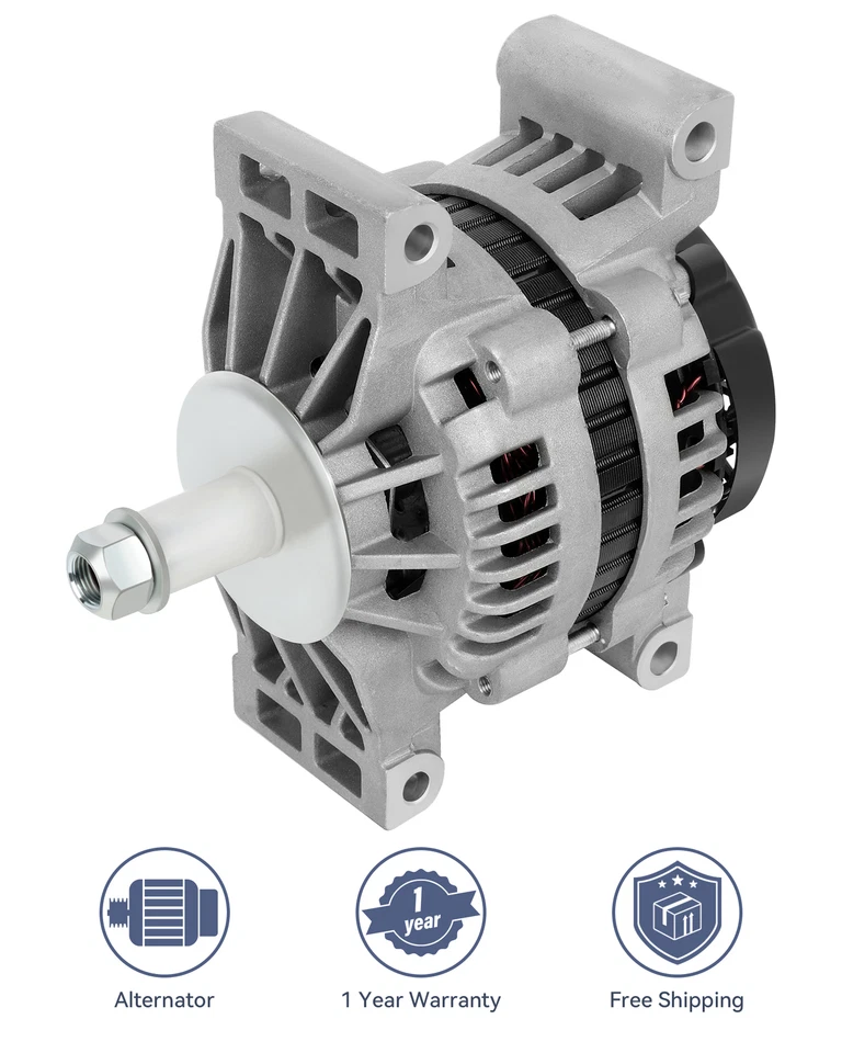 Novo alternador 12V 400-12286 compatível com 2004-2008 Ford F650 e Ford F750 L6 7.2L - Imagem 1 de 4