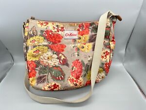 CATH KIDSTON Floral Bag Womens Hand/Shoulder Messenger 100% Cotton PVC Coated