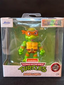 Nickelodeon Teenage Mutant Ninja Turtles Michelangelo Metalfigs Die-Cast Figurin - Picture 1 of 3