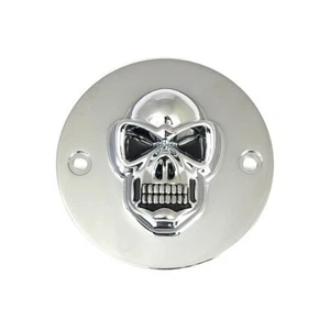 Cubierta de puntos de calavera de 2 orificios para motocicletas gemelas grandes Harley Davidson (1970-1999) - Imagen 1 de 1